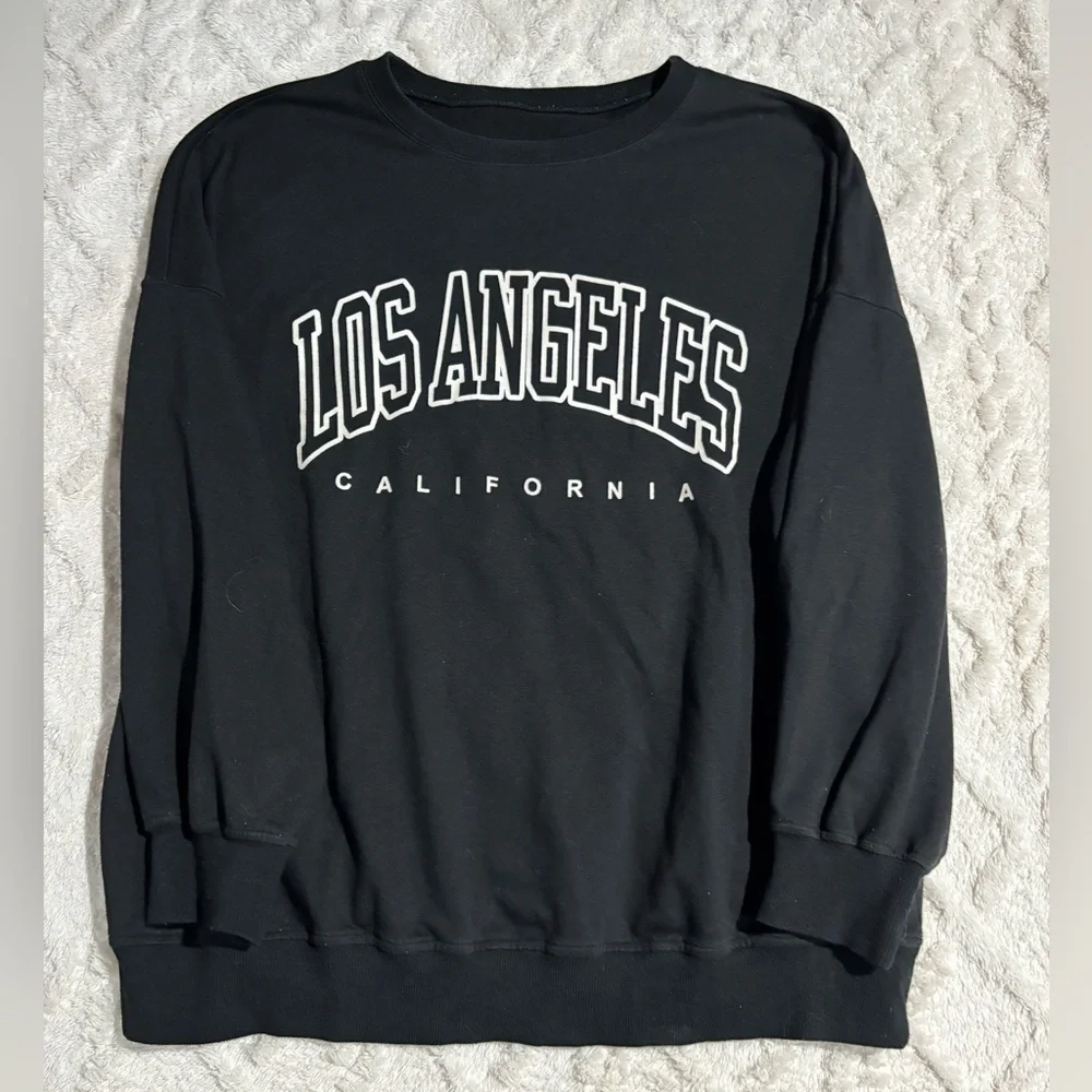 Los Angeles black crewneck medium - Picture 2 of 4